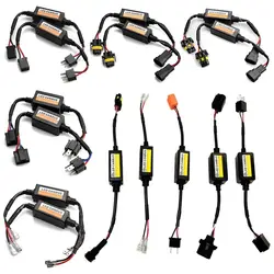 1PC Tools h1/h3/h4/h7/h8/h9/h11 12V Fault Eliminator Resistor Controller LED Canbus Decoder Automotive LED Decoder