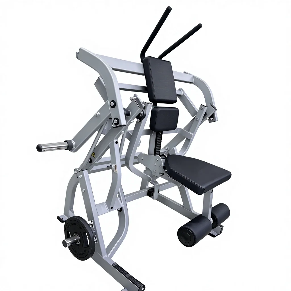 Plate Loaded Steel Abdominal Crunch Machine Portable Strength Training Equipment Gym Bodybuilding Core Muscle Abdominal Exercise