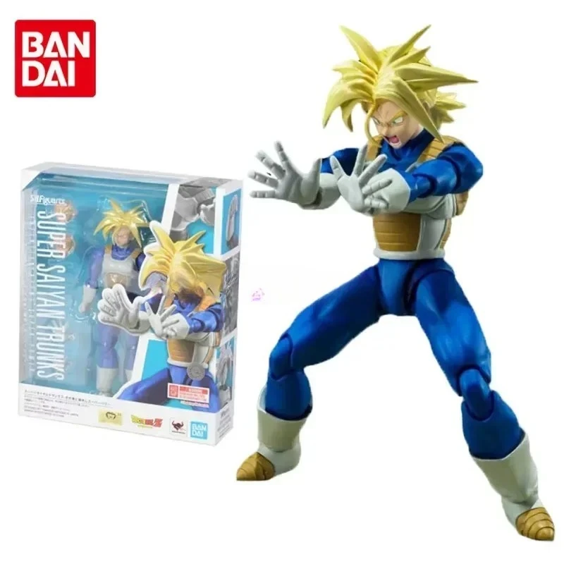 

Bandai Original Dragon Ball Anime Figure SHF Torankusu Cartoon Colour Action Figure Toys for Kids Gift Collectible Model Dolls