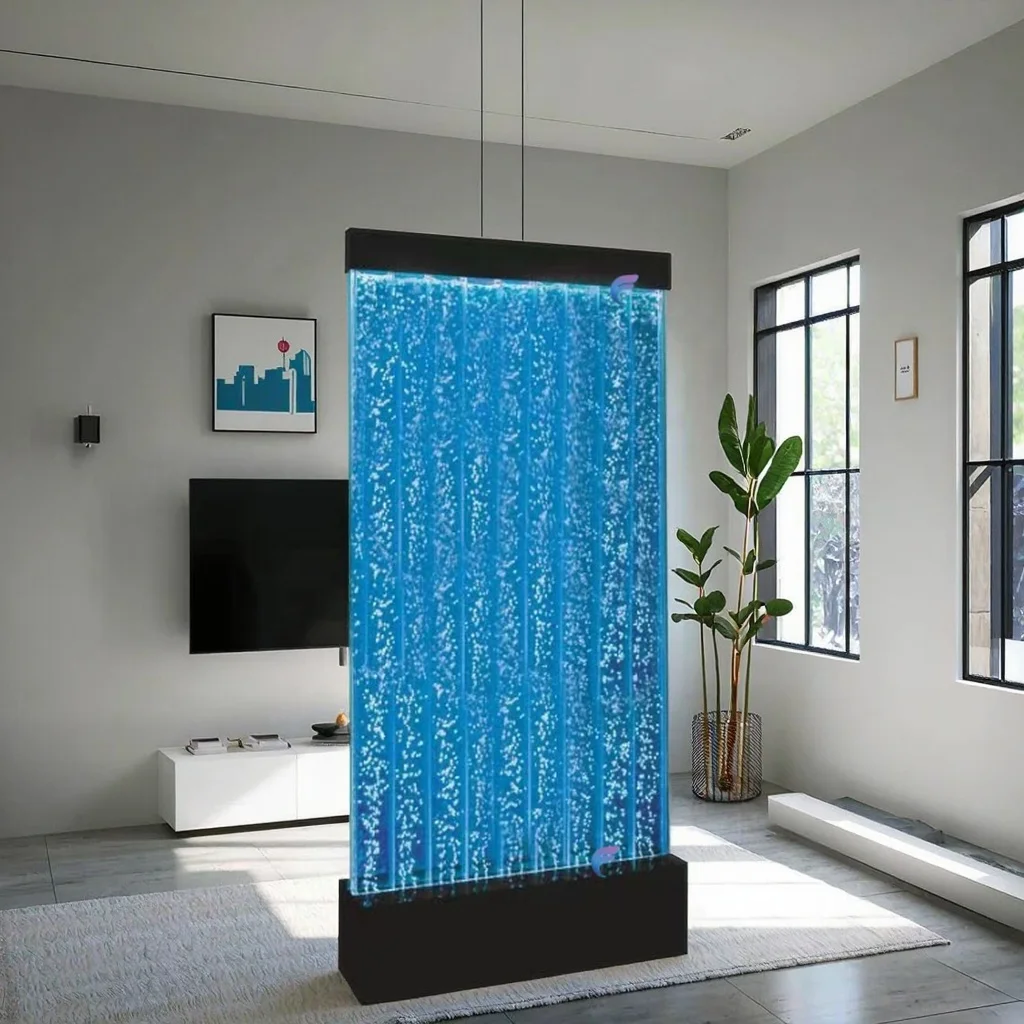 Customization.Modern-style Acrylic Bubble Walls and LED Light Printing Designs Are Suitable for Wedding Parties or Hotels