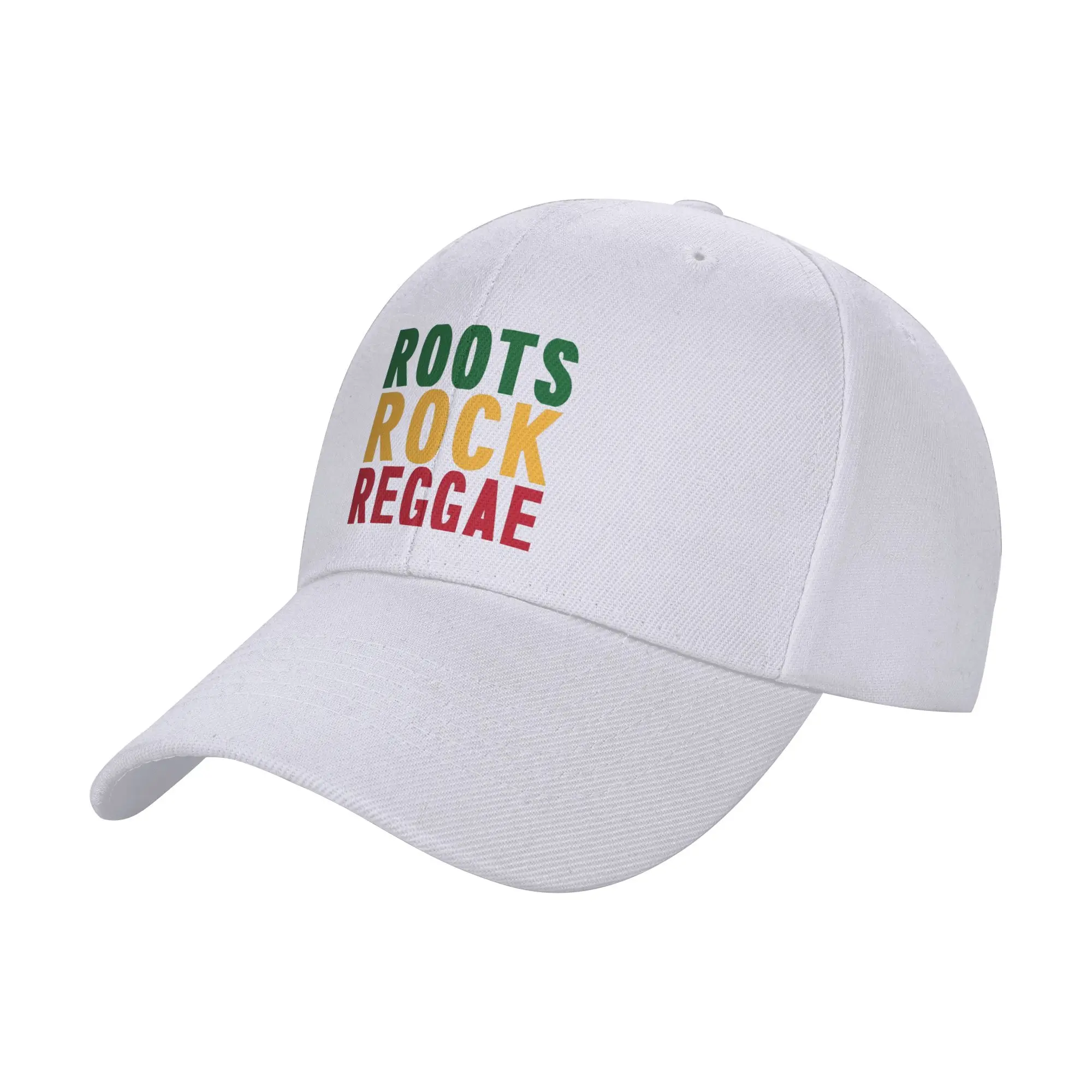 roots rock reggae Curved Brim Baseball Cap Fishing Cap