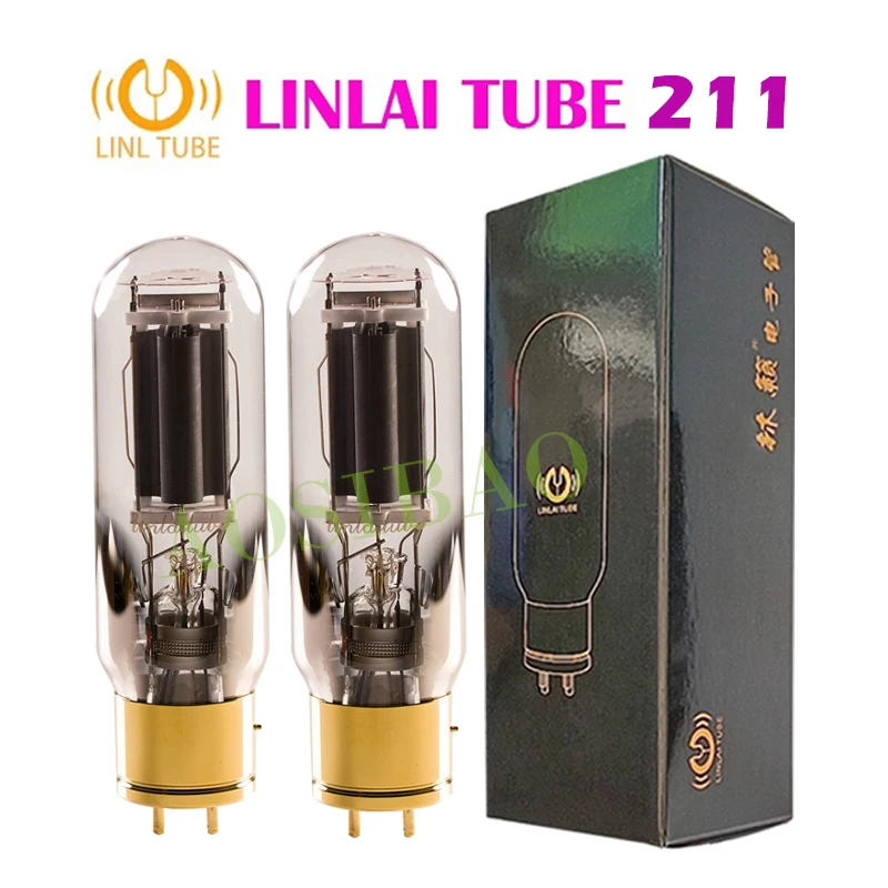 LINLAI 211 Vacuum Tube Replaces 211TA WE211 211DG 211T 211-TII E-211 HIFI Audio Valve Electronic tube Amplifier Kit DIY Matched