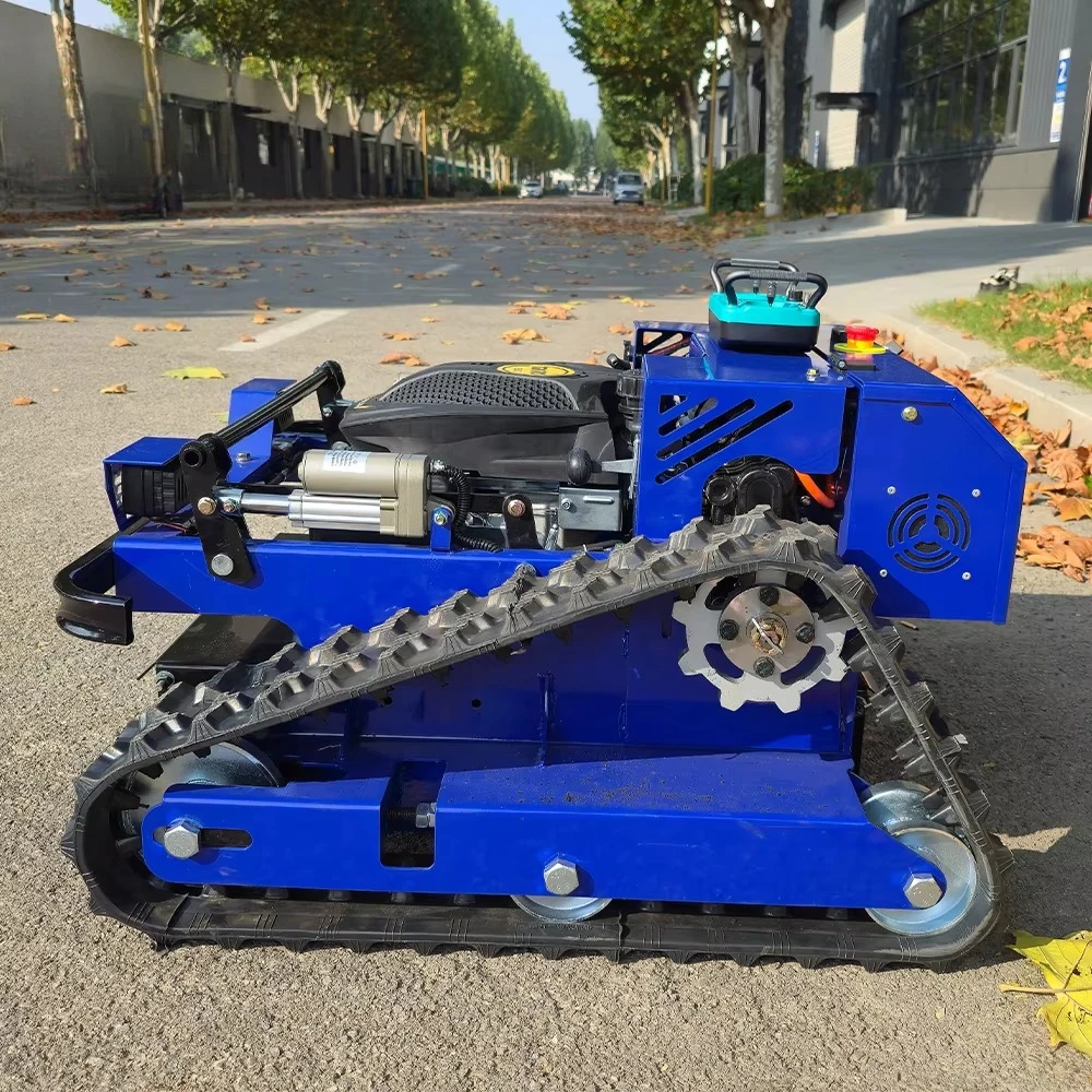 CE EPA Professional Grade Remote Control Lawn Mower Crawler Lawn Mower for Grass Cutting