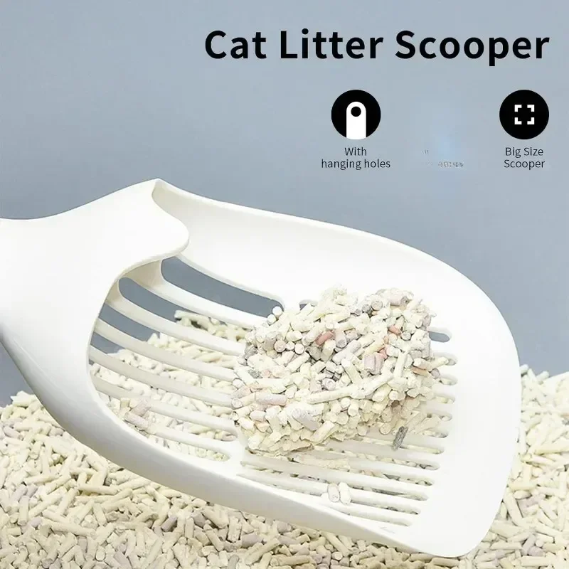 New Efficient, Lightweight and Convenient Fast Sifting Cat Litter Scooper - The Ultimate Tool for Quick Cleanup of Your Feline C