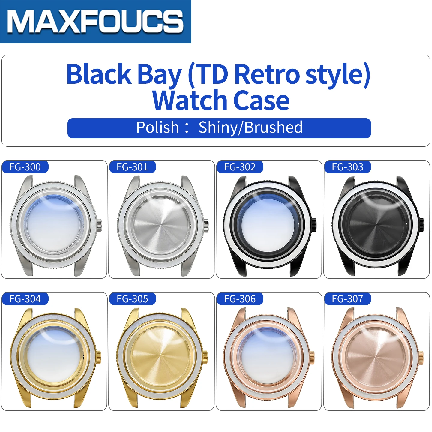 Retro Black Bay Style Uhrengehäuse MOD SKX NH34 NH36 SKX007 mit 3-Uhr-Krone, Saphirglas und individuellem Gehäuseboden – Zubehör – Detail 2