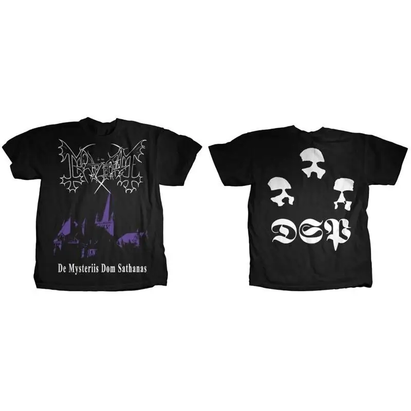 MAYHEM cd cvr DE MYSTERIIS DOM SATHANAS Official SHIRT XL New chimera daemon