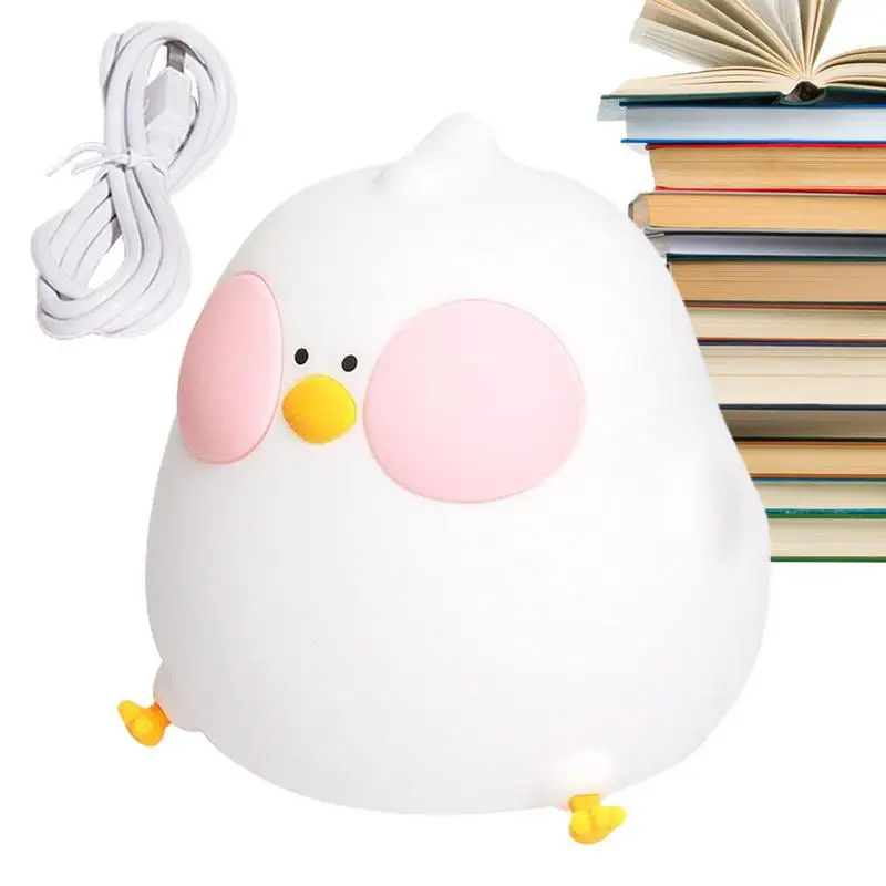 

Детская Ночная лампа 7 цветов, милые животные, ночная лампа, силиконовая мягкая детская комната, для маленьких девочек, для подростков, спальни