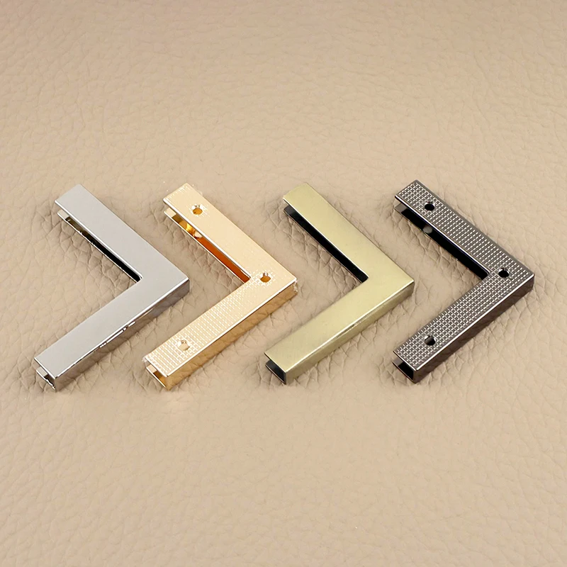 

4/10Pcs 40mm Metal Corner Protector Buckle Wallet Bag Decor Hook Handbag Purse Edges Clip Clasp DIY Hardware Crafts Accessories