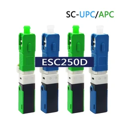 ESC250D FTTH SC UPC Optical fibe quick connector SC FTTH Fiber Optic Fast Connector Embedded ESC250P
