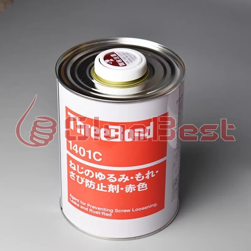 ThreeBond TB1401/B/C Removable Thread Locker Anaerobic Screw Red Green Curing Agent TB-1401 Original Product