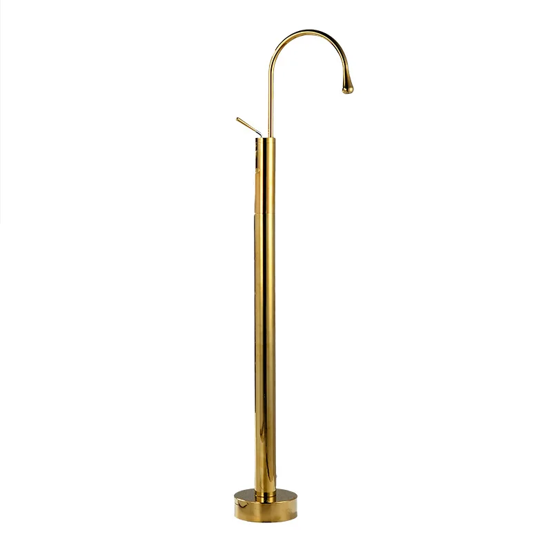 Imagem -05 - Torneira de Chuveiro de Banheira Vertical Hot & Cold Mixer Water Tap Stand Torneiras de Piso