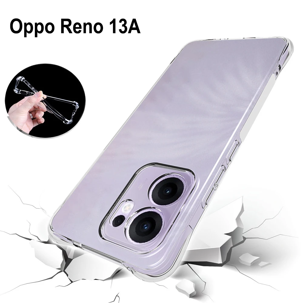 Luftkissen-Schutzhülle für Oppo Reno 3A 5A 7A 9A 11A 13A 15A Transparente Airbag-Silikon-TPU-Rückabdeckung für Oppo Reno 13A 15A – Detail 31