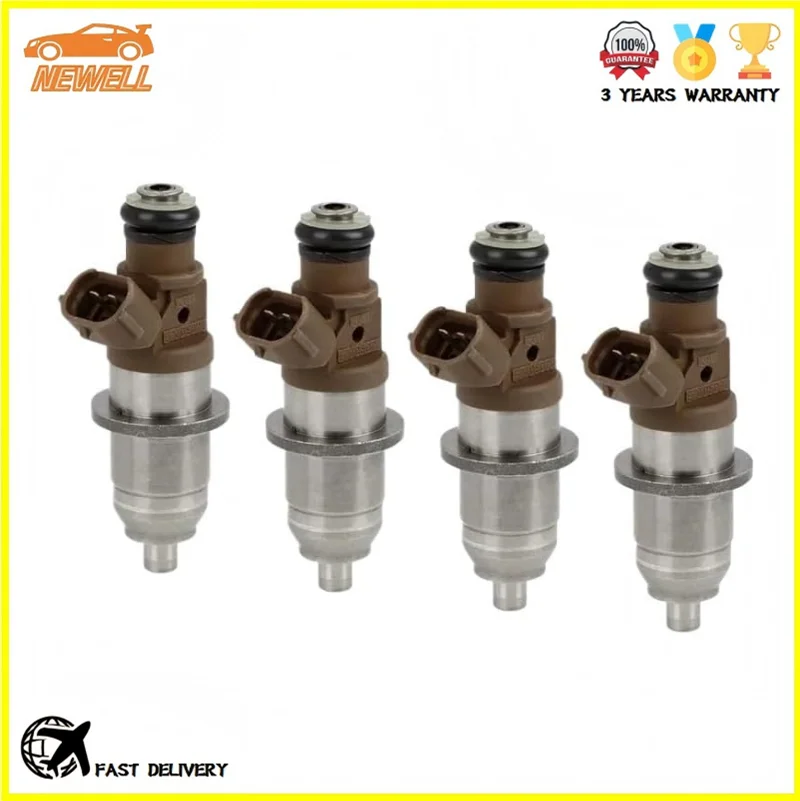 

4pcs E7T05072 MR560553 Fuel Injector For Mitsubishi Pajero IO H67W H77W 4G93 4G94 Pajero Pinin 2.0 MD348500 DIM1100G 1465A005