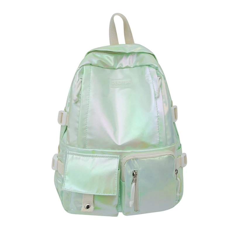Ransel Fashion Ransel Pelajar Berkilau Gradien Laser