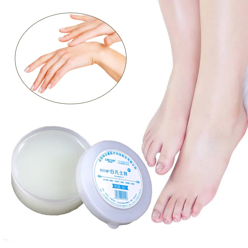 1 Pcs Moisturizing Refreshing Lip Balms White Vaseline Non-sticky Anti-Cracked Used For Lip Hand Foot Care Treatment Tattoo Tool