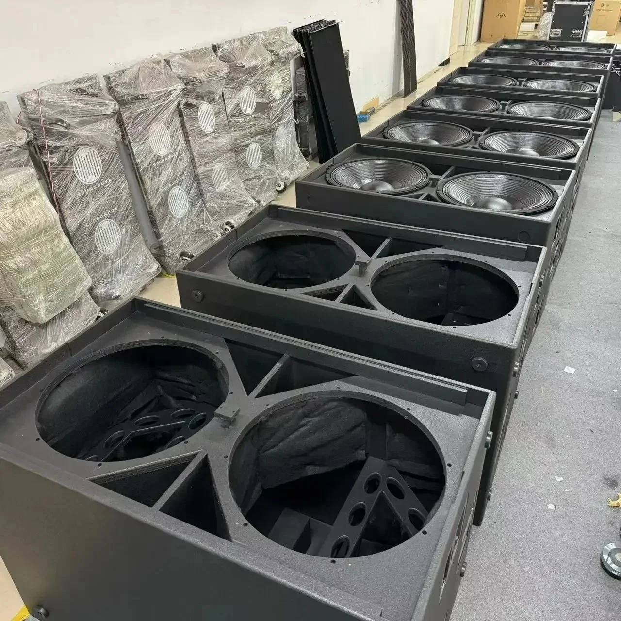 Sub 9006-AS Professional Audio Dual 18 Inch Subwoofer 9006 Big Power Sound System Dj Stage Concert Subwoofer Speakers PA Audio