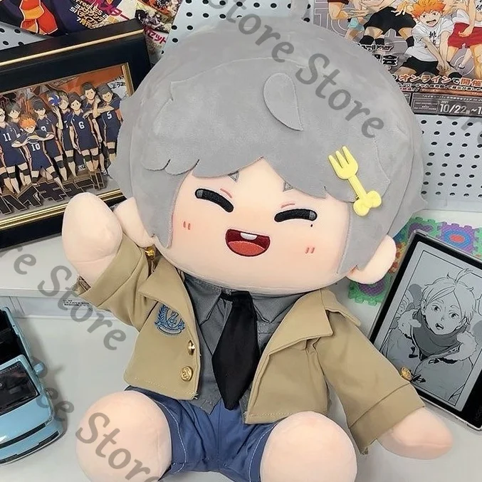 

Хайкю!! Kei Tsukishima аниме засада 40 см плюшевые игрушки сидячая поза хлопковая кукла высокий уровень внешнего вида подарок на день рождения