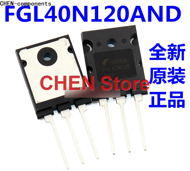 

5pcs original FGL40N120AND IGBT 40A 1200V 40N120 FGL40N120 TO-264 High power