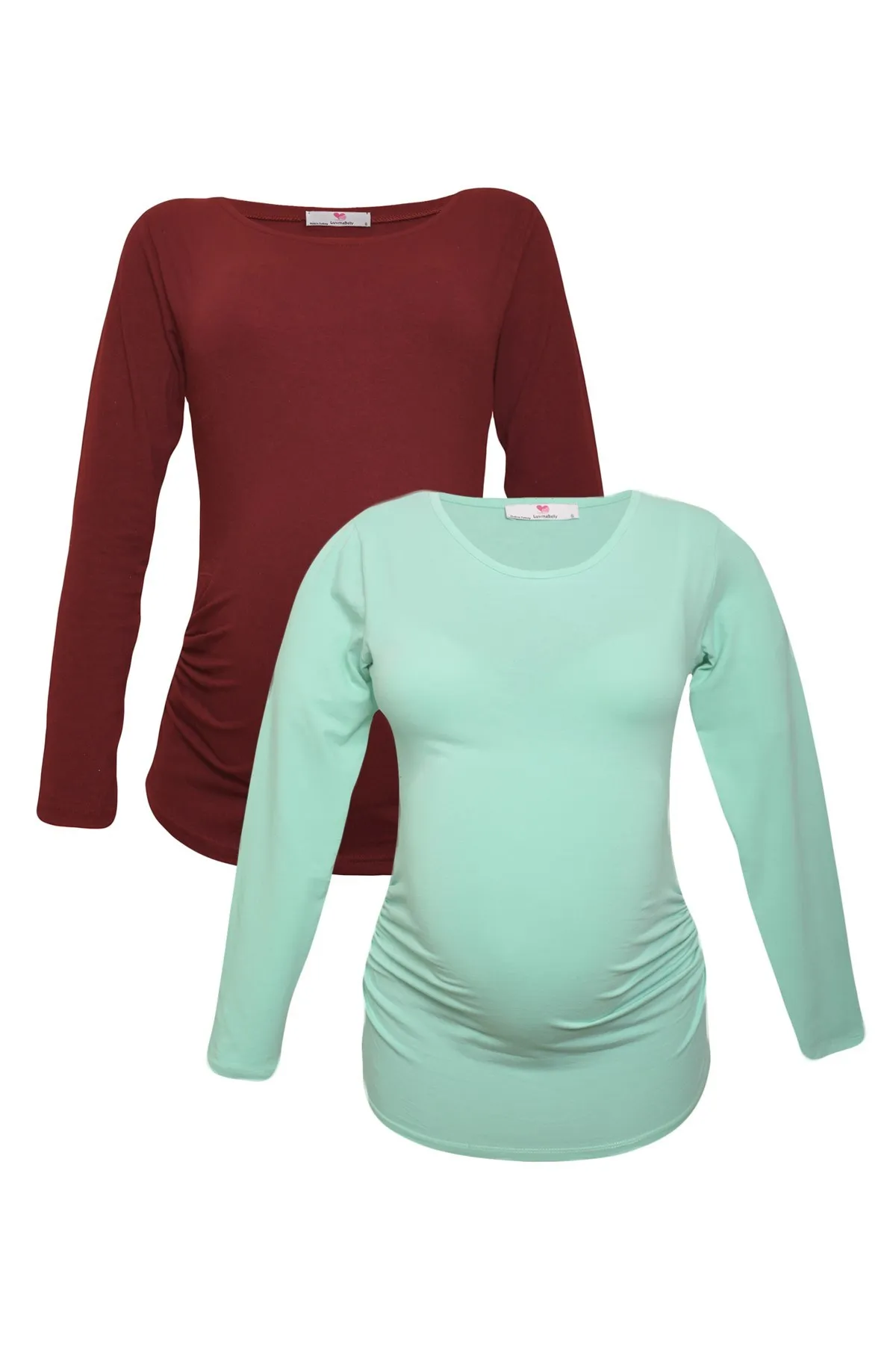 

LuvmaBelly MYRA2303 _ 2306 Maternity tshirt set