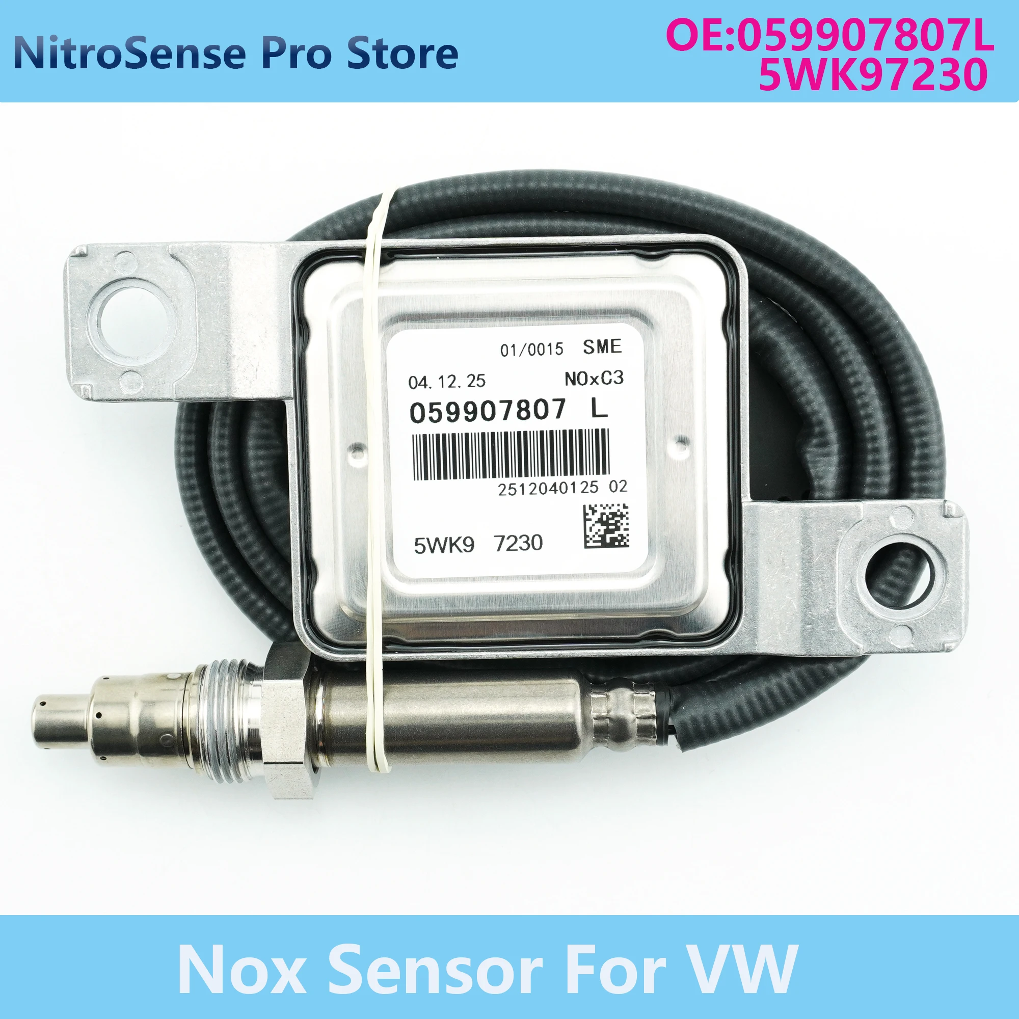 

059907807L 5WK97230 Nitrogen Oxide Sensor For VW Touareg 10-18 3.0 TDI Porsche Cayenne 2014 5WK9 7030