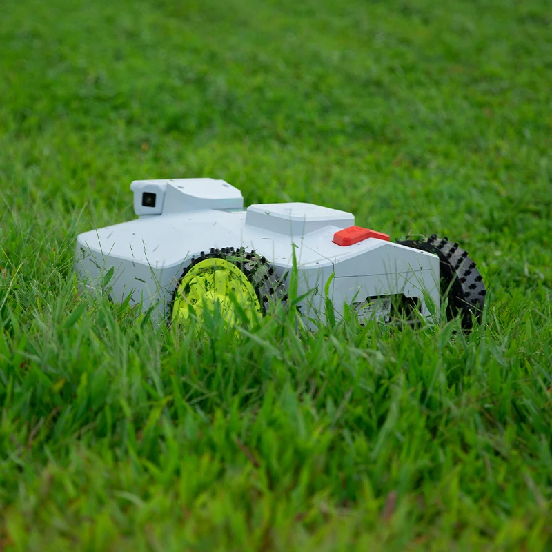 STLF Intelligenter Roboter-Rasenmäher, automatischer Rasenmäher mit präziser Navigationshindernis, vermeidet All-Terrain-Fähigkeiten