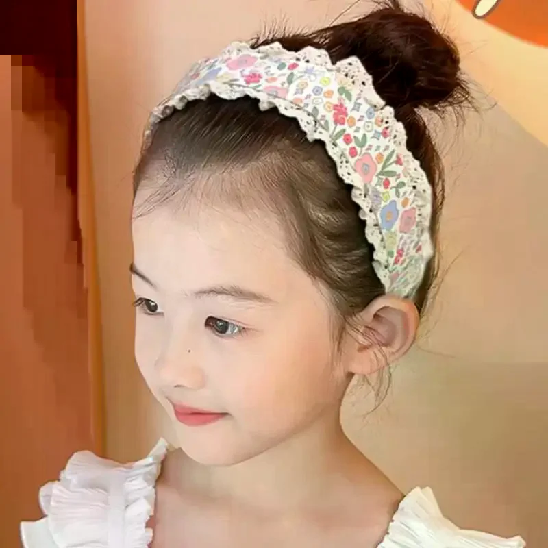 Adorable Flower Baby Headbands Set Soft Stretchy Princess Hairwear for Toddler Girls Perfect Baby Shower Gift