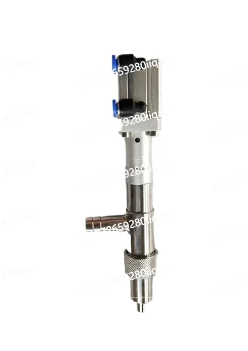 Stainless Steel Piston Milk Paste Yogurt Grease Liquid Bottle Filling Nozzle with Manual Valve Spare Parts for Filling Machine