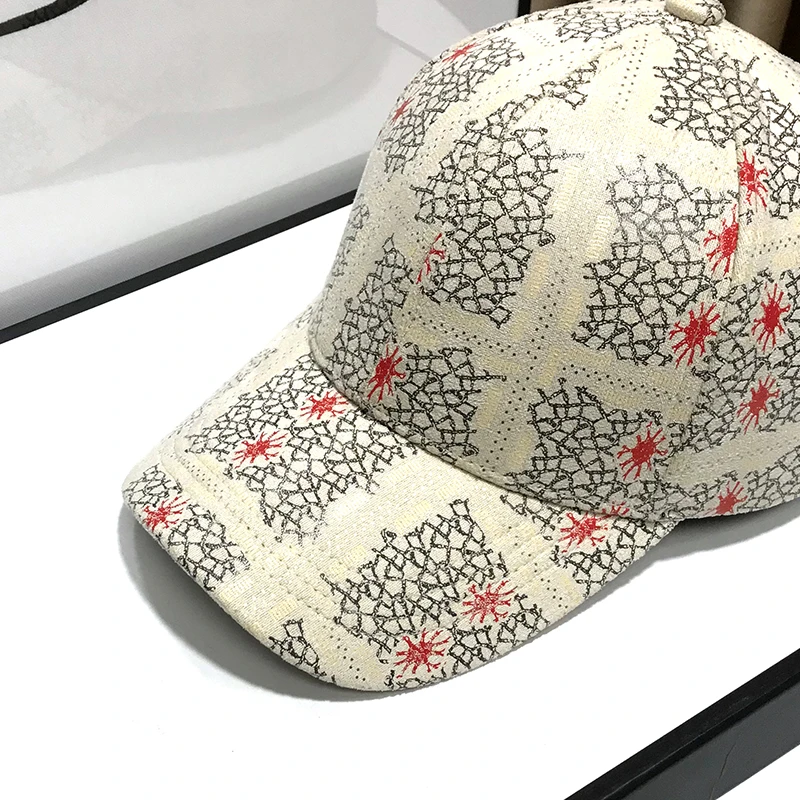 Plaid Hat Men\'s Baseball Cap Female Autumn and Winter Face Small Retro Street Couple Sun Protection Hard Top Net Red Duck Caps