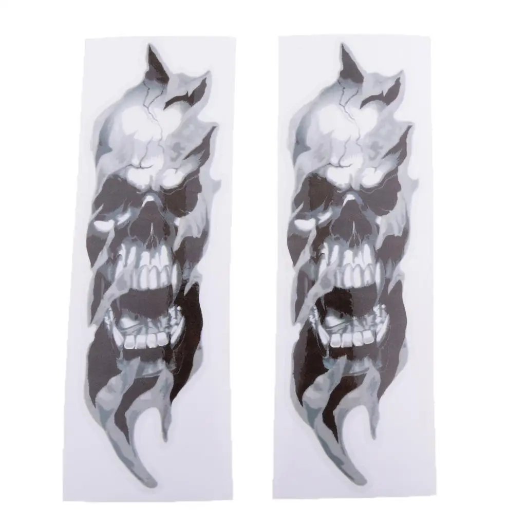 

1 Pair Motorcycle Fork Decals Graphic Stickers for Suzuki Boulevard Intruder 8.46*2.55*0.03 Inch