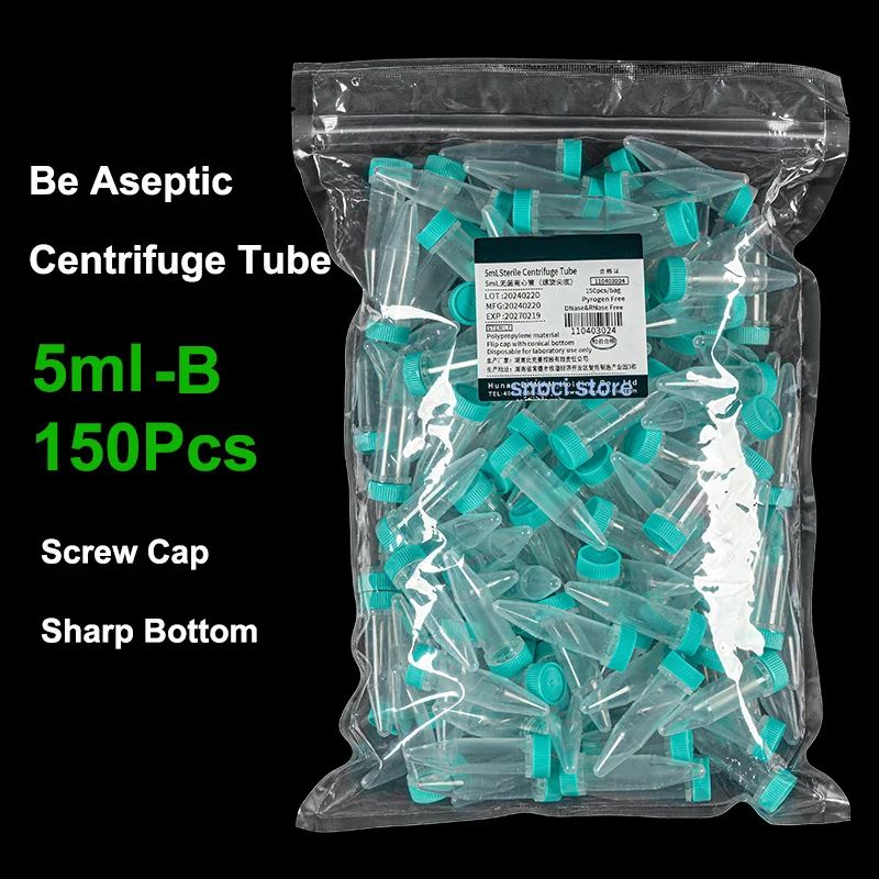 0,5ml 1,5ml 2ml 5ml 10ml Sterile Ultrafiltrations-Zentrifugenröhrchen EP-Röhrchen Reagenzglas PCR-Röhrchen Mikroprobenröhrchen Labor-Probenröhrchen – Detail 5