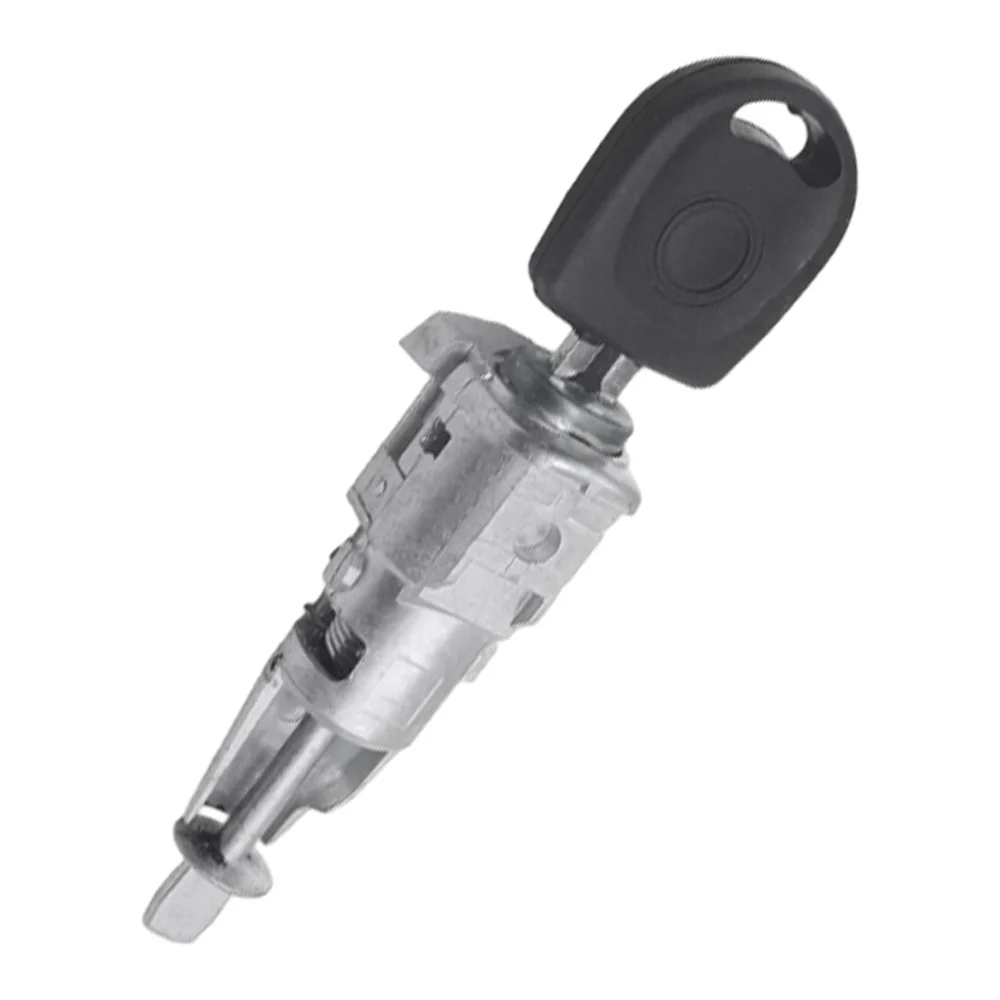 برميل اسطوانة قفل الباب الأمامي الأيسر مع مفتاحين لسكودا اوكتافيا II 1Z3 كومبي 1Z5 2004-2013 1Z0837167 6Y0898167E