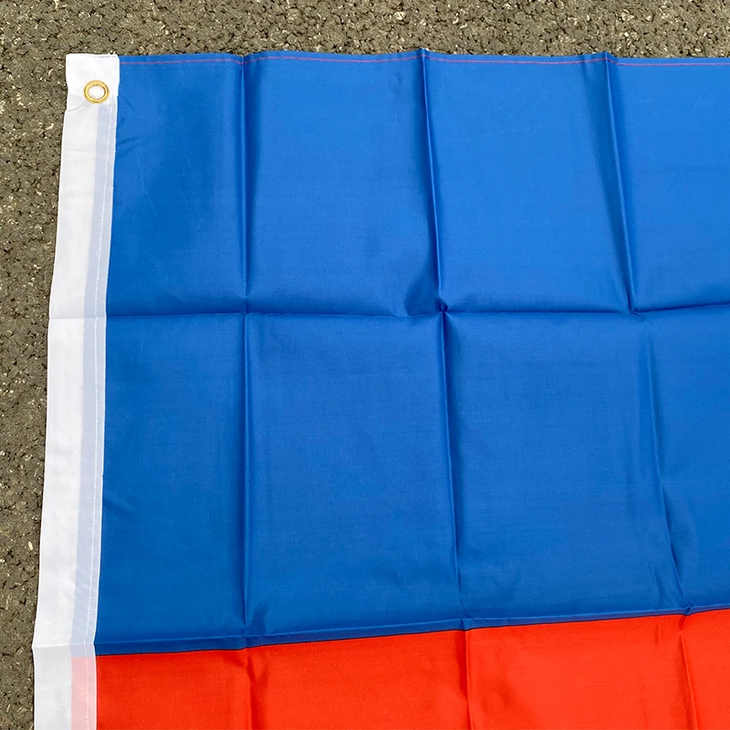 aerlxemrbrae  90x150cm  Haiti Flaghanging Polyester blue red two Sides Printed National  Haiti Sports banner