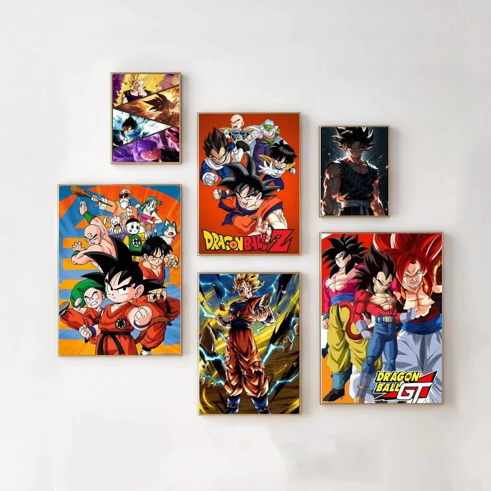 Japanese Manga Dragon Ball Jigsaw Puzzle 500/1000/1200/2000PCS  DIY Assembling Puzzle Stress Relief Collectible Gift Frameless