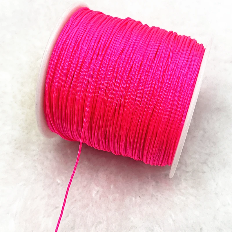 Nylon Cord Thread Chinese Knot Macrame Cord Bracelet