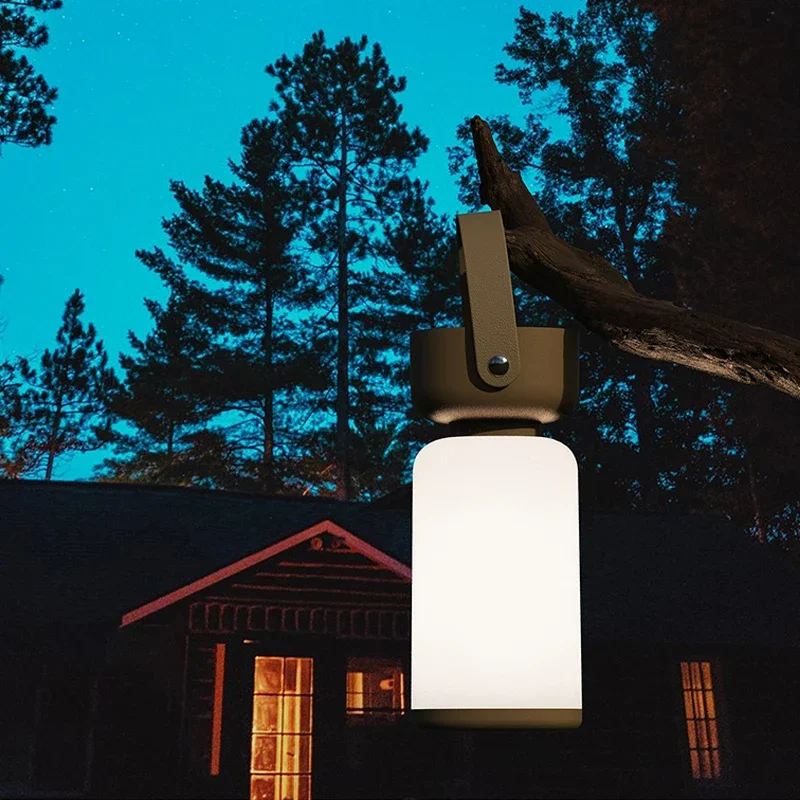 USB Rechargeable LED Camping Light Portable Hanging Emergency Magic Light for Kids Bedroom Bedside Desktop Decoration Table Lamp