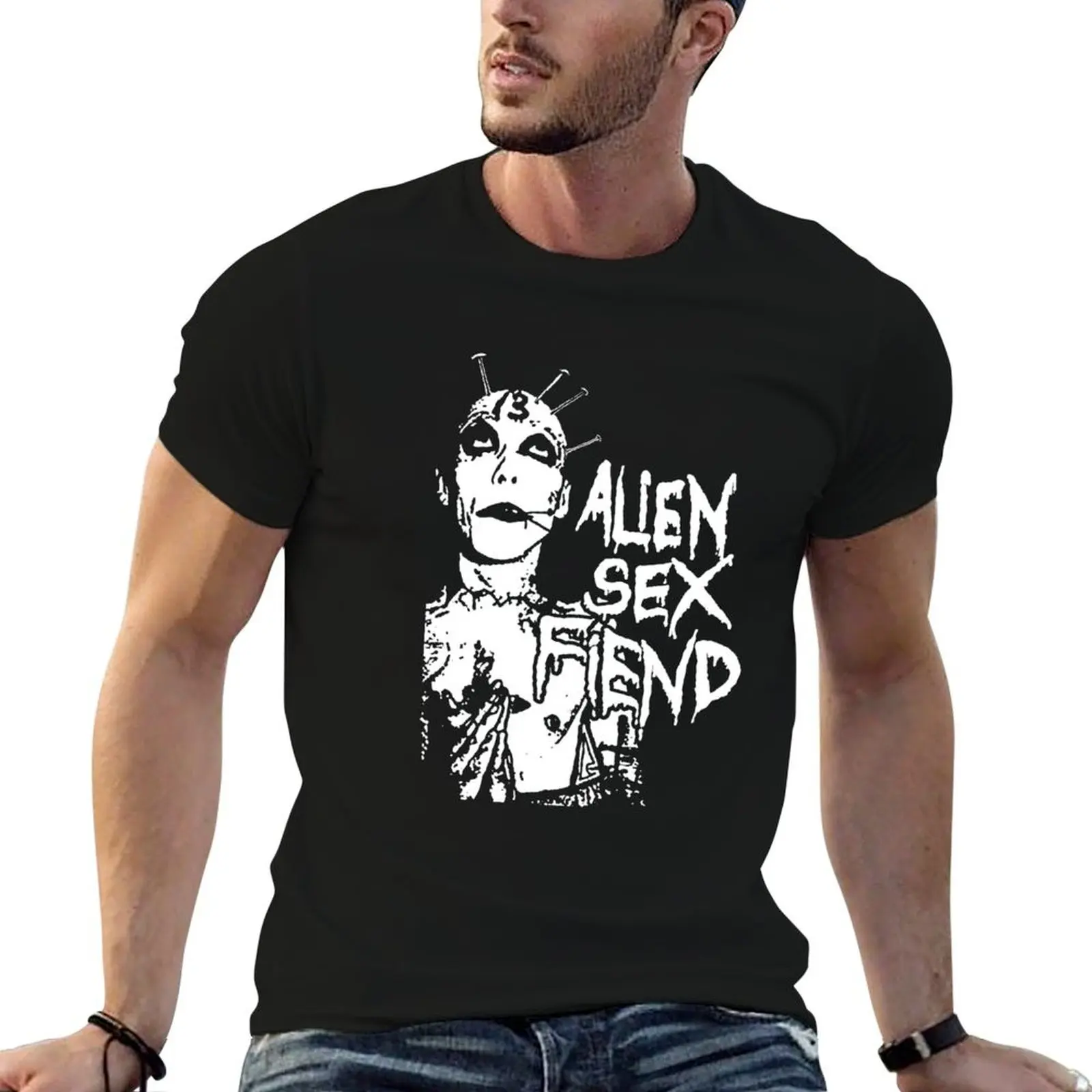 Alien-Sex-Fiend-T-Shirt UV Sun Protection Tee Shirt