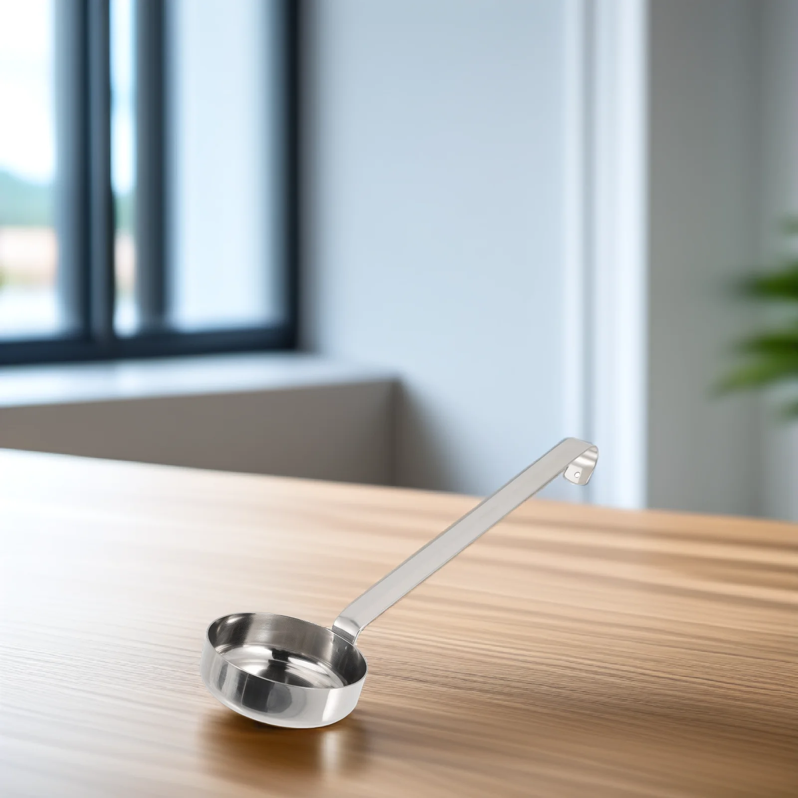 

Pizza Sauce Stainless Steel Ladle Smooth Finish Easy Clean Sauce Spread Ladle for Family Restaurant Use Kitchen