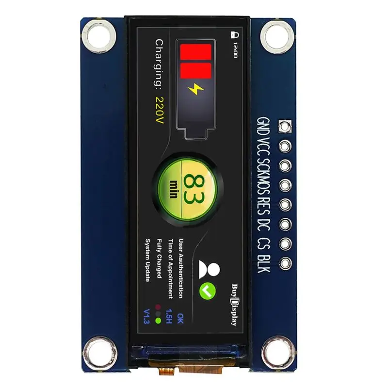 B29C-For Arduino For Raspberry PI Compatible 1.65 Inch IPS TFT LCD Display Module 142X428 Color Screen Module