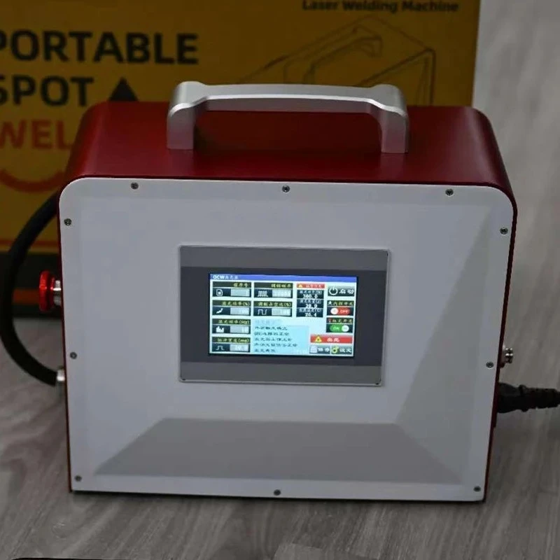 Mini Fiber Laser Welding Machine Stainless Steel Iron QCW Portable Laser QCW Welding Machine 3D Letter Welding