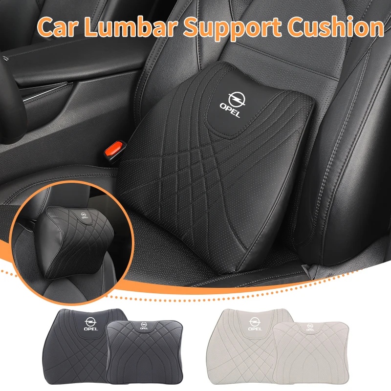 Almohada de Reposacabezas para Auto, Soporte Lumbar de Espuma Viscoelástica, Accesorios para Auto para Opel Corsa, Astra, Insignia, Vectra, Zafira, Meriva, Mokka