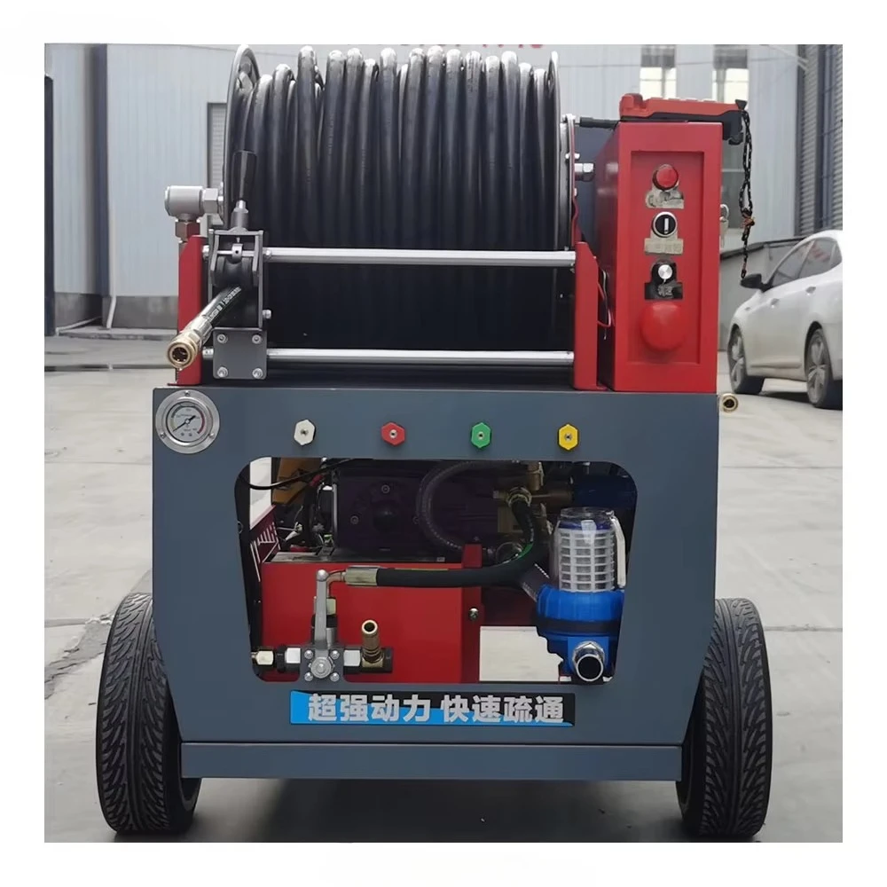 27Hp High Pressure Jet Sewer Cleaning Washer Drain Cleaning MachineMachine for Commercial Engineering Project