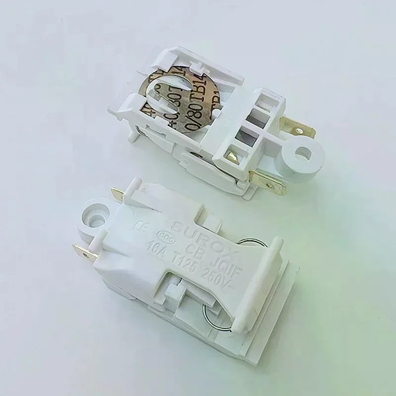 Electric Kettle Switch Accessories 16A White High Power Temperature Control Automatic Outage Handle Key Switch 5 Pcs
