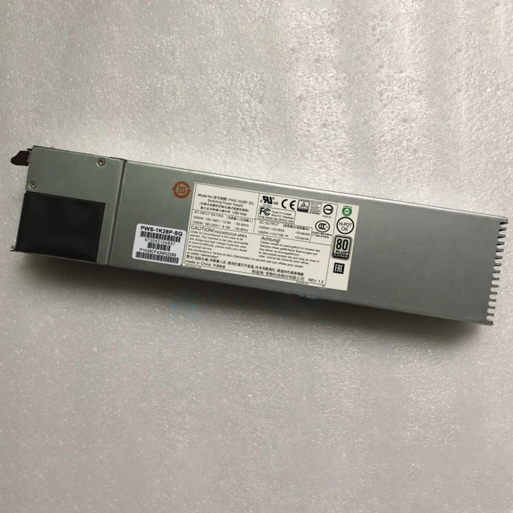 1280W For Supermicro PWS-1K28P-SQ Server Redundant Power Supply Module