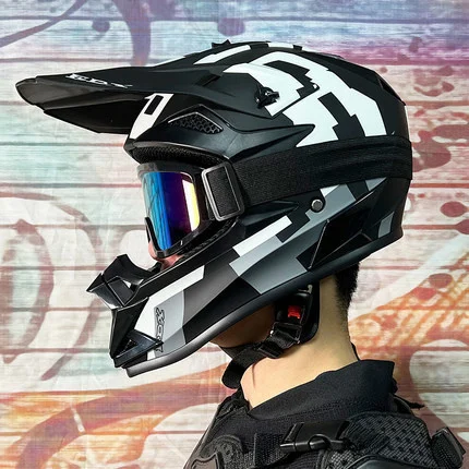 

Motorbike Helm Chopper Biker off-road For man ATV SUV Motocross Helmet DOT ECE Approved ATV Motorcycle Helmets bike downhill