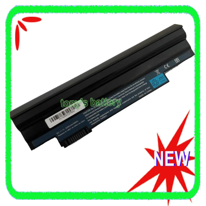 Laptop Battery for Acer Aspire One E100 P0VE6 POVE6 PAV70 NAV70 ZE6 ZE7 Happy series