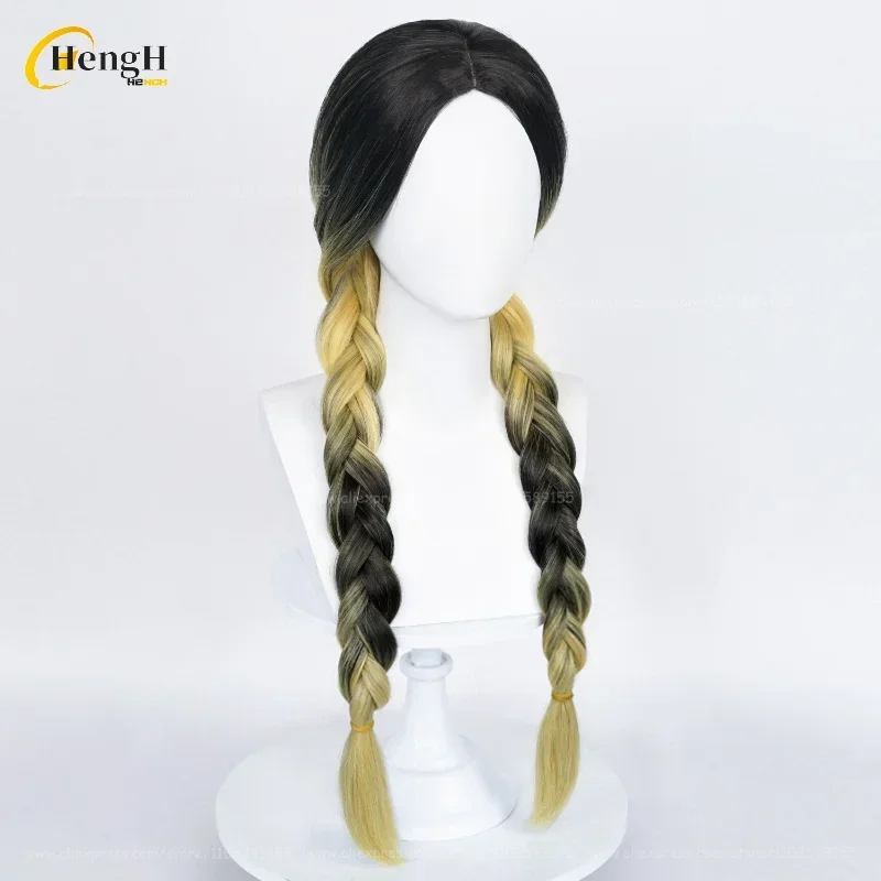 Anime Haitani Ran Cosplay Wig with Double Braid
