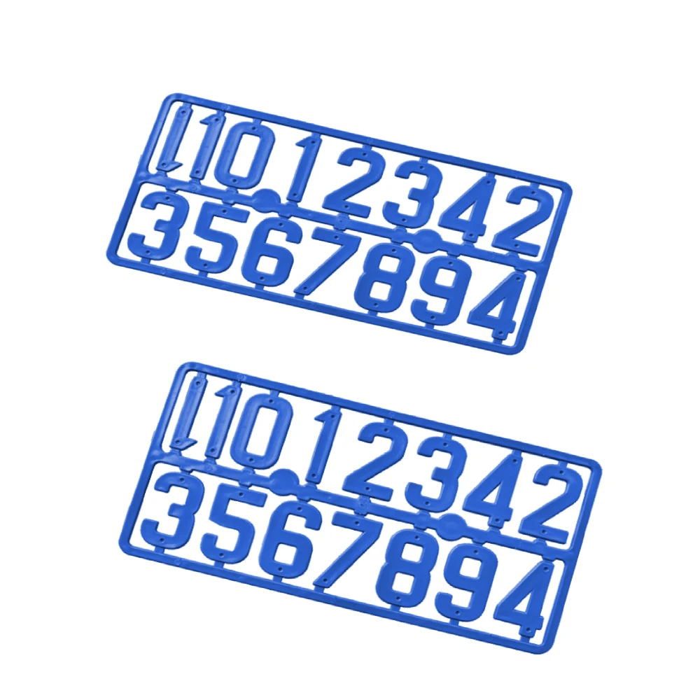 2PCS Beekeeping Beehive Number Plastic Digital Bee Hive Mark Board Card Sign Product For Beekeeper Tool Suppiler