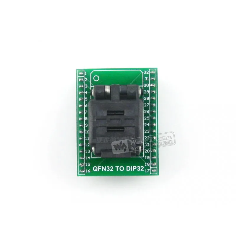 Makerseek QFN32 TO DIP32 SKU 3798 Waveshare QFN32 TO DIP32, Programmer Adapter,