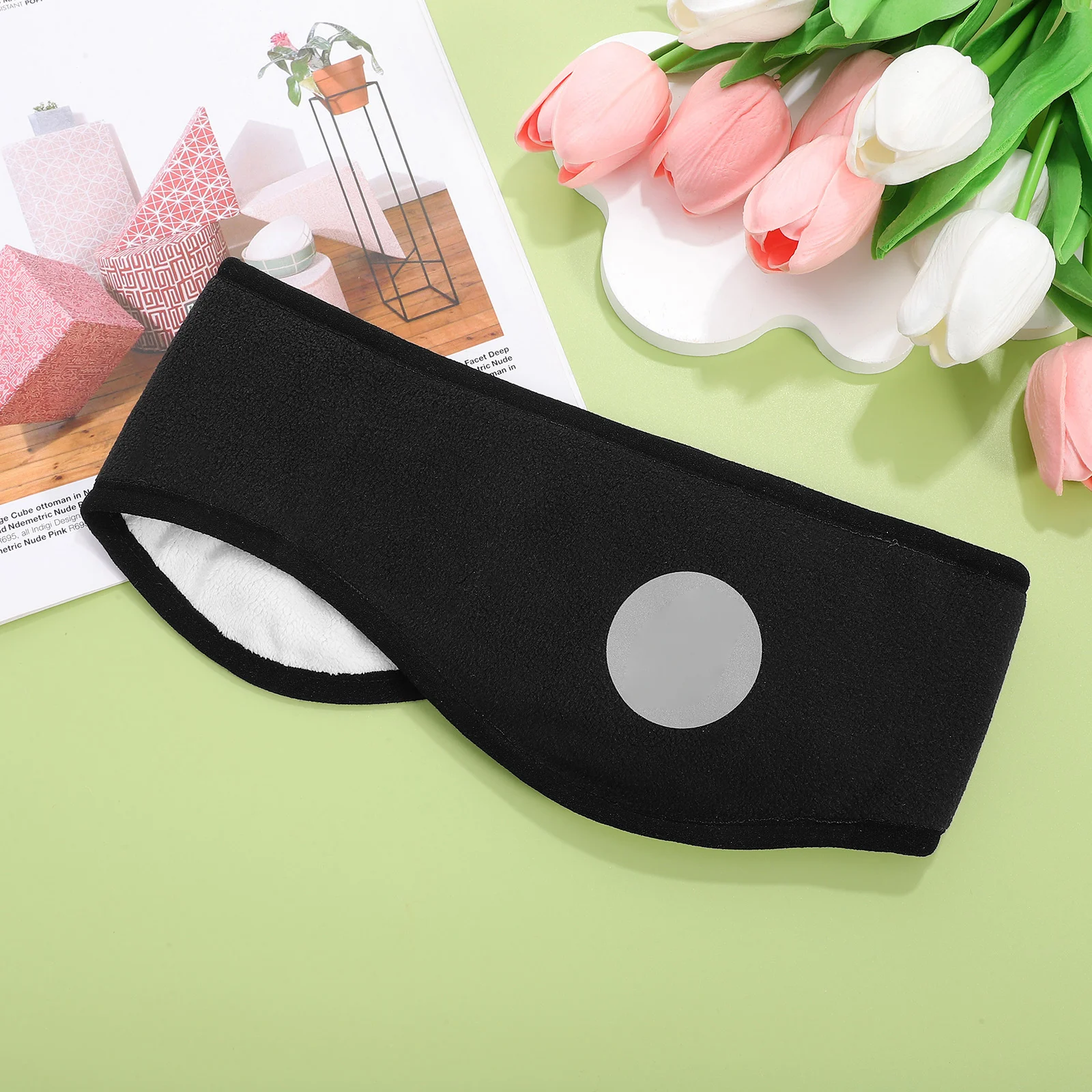 Protetor de orelha para dormir, ajuste confortável, design de gancho, aquecedor de orelha de inverno, ajustável, protetor de ouvido para mulheres