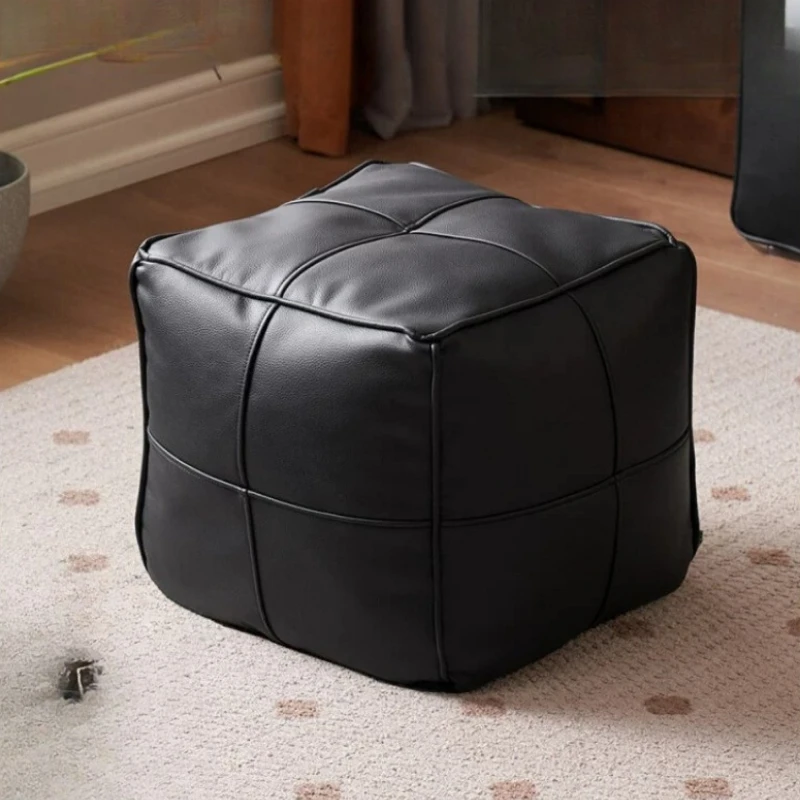 Piano Upholstered Foot Stool Nordic Elegant Lounge Office Foot Stool Dressing Tble Shoemaker Marche Pied Pliable Hotel Furniture